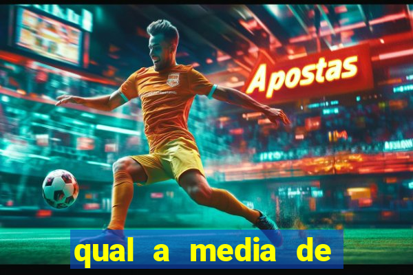 qual a media de escanteio por jogo